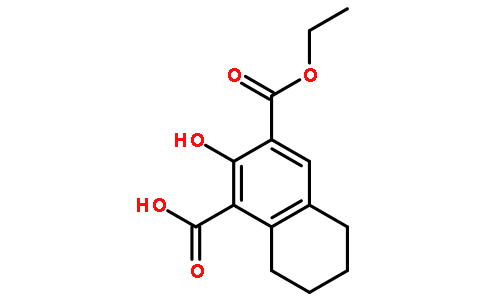 7-ethoxycarbonyl-6-hydroxy-tetralin-5-carboxylic acid