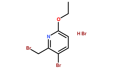 3-溴-2-(溴甲基)-6-乙氧基吡啶氢溴酸
