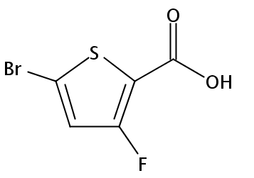 5-bromo-3-fluorothiophene-2-carboxylic acid