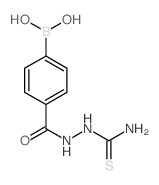 4-(2-硫代氨甲酰肼基羰基)苯硼酸