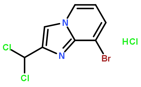 8-溴-2-二氯甲基-咪唑并[1,2-a]吡啶盐酸盐