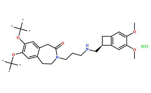 N-Desmethyl Ivabradine D6 HCl