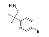 2-(5-bromopyridin-2-yl)-2-methylpropan-1-amine