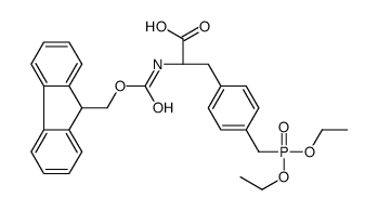 (2R)-3-[4-(diethoxyphosphorylmethyl)phenyl]-2-(9H-fluoren-9-ylmethoxycarbonylamino)propanoic acid