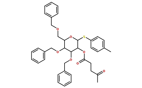 (3S,4r,5r,6s)-4-氧代戊酸 4,5-双-苄氧基-6-苄氧基甲基-2-对甲苯磺酸