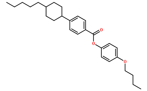 4-反式-(4-戊基环己基)苯甲酸对丁氧基苯酚酯