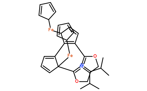 (S,S'')-2,2''-双[(S)-4-异丙基恶唑啉-2-基]-1,1''-双二茂铁