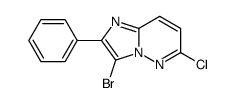 3-溴-6-氯-2-苯基咪唑 [1,2-b]并哒嗪