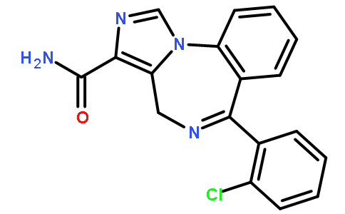 6-(2-Chlorophenyl)-4H-imidazo[1,5-a][1,4]benzodiazepine-3-carboxamide