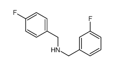 N-(4-Fluorobenzyl)-1-(3-fluorophenyl)methanamine