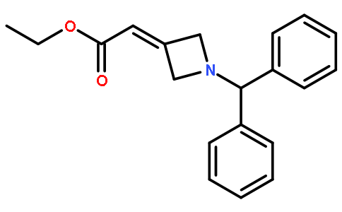 2-[1-(二苯基甲基)-3-氮杂啶]-乙酸乙酯