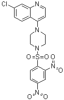 7-氯-4-[4-[(2,4-二硝基苯基)磺酰基]-1-哌嗪基]喹啉