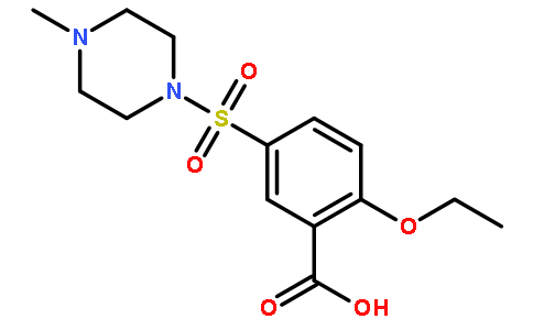 2-乙氧基-5-(4-甲基-1 哌嗪磺酰基)苯甲酸