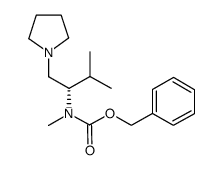 (S)-1-吡咯烷-2-异丙基-2-(n-cbz-n-甲基)氨基乙烷