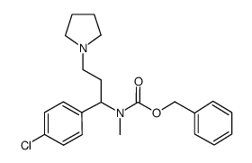 1-吡咯烷-3-(4-氯苯基)-3-(n-cbz-n-甲基)氨基丙烷