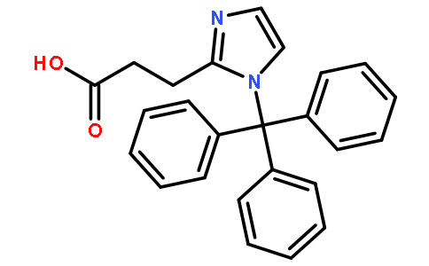 1-N-三苯甲游基咪唑-2-丙酸