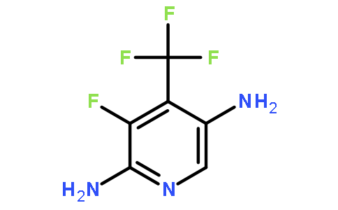 2,5-二氨基-3-氟-4-(三氟甲基)吡啶