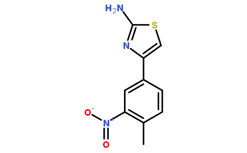4-(4-甲基-3-硝基苯基)噻唑-2-胺