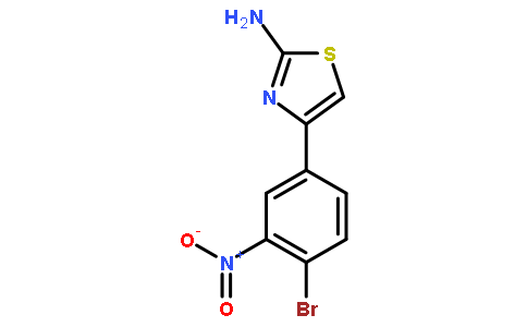 4-(4-bromo-3-nitrophenyl)-1,3-thiazol-2-amine