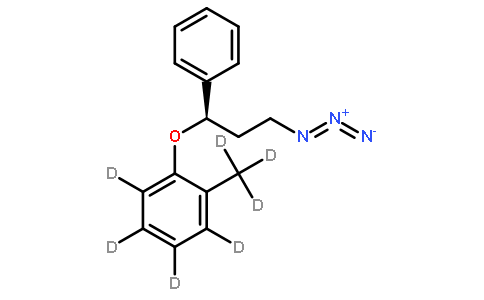 (R)-3-Azido-1-phenyl-1-(2-methylphenoxy-d7)propane