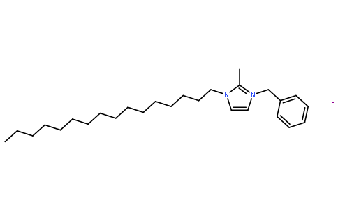 碘化3-苯甲基-1-十六烷基-2-甲基-1H-咪唑-3-正离子