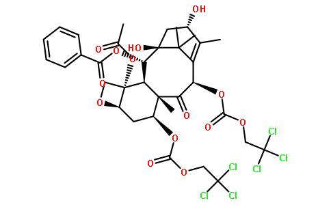 7,10-二(2,2,2-三氯乙氧羰基)-10-脱乙酰基巴卡丁 III