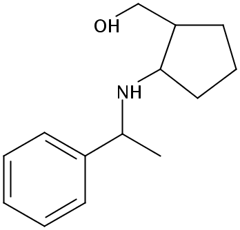 Cyclopentanemethanol, 2-[(1-phenylethyl)amino]-