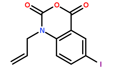 1-烯丙基-6-碘-1H-苯并[d][1,3]噁嗪-2,4-二酮
