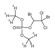 (1,2-dibromo-2,2-dichloroethyl) bis(trideuteriomethyl) phosphate