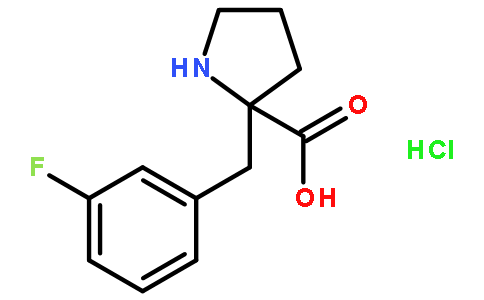 2-[(3-氟苯基)甲基]-d-脯氨酸盐酸盐