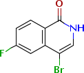 1-羟基-4-溴-6-氟异喹啉