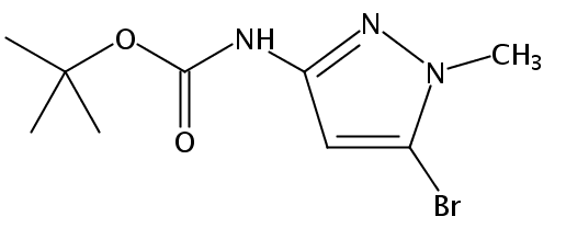 tert-Butyl (5-bromo-1-methyl-1H-pyrazol-3-yl)carbamate