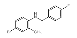 4-溴-N-(4-氟苄基)-2-甲基苯胺