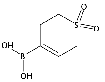 1,1-二氧代-1,2,3,6-四氢-2H-硫代吡喃-4-基-硼酸