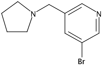 3-溴-5-(吡咯烷-1-甲基)吡啶