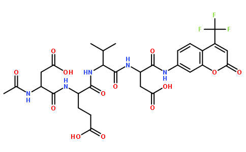 Ac-Asp-Glu-Val-Asp-7-氨基-4-三氟甲基香豆素