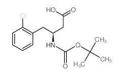 Boc-(s)-3-氨基-4-(2-氯苯基)丁酸