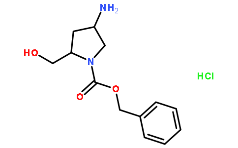 (2R,4S)-1-CBZ-2-羟基甲基-4-氨基吡咯烷盐酸盐