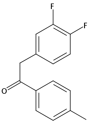 2-(3,4-Difluorophenyl)-1-(p-tolyl)ethanone