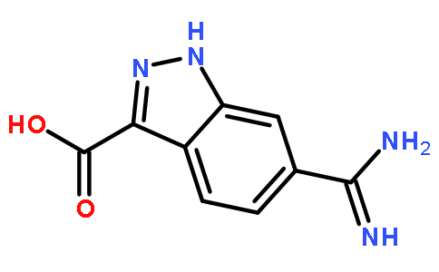 6-甲脒基-1H-吲唑-3-羧酸