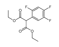 262609-08-5 diethyl 2-(2,4,5-trifluorophenyl)propanedioate