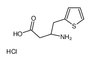 (3S)-3-amino-4-thiophen-2-ylbutanoic acid,hydrochloride