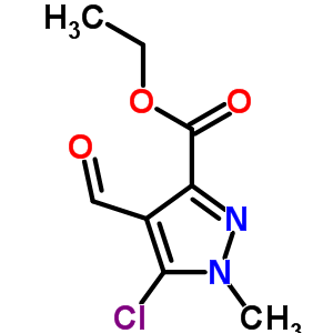 5-氯-4-甲酰基-1-甲基-1H-吡唑-3-羧酸乙酯