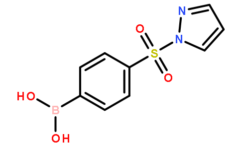 4-(1H-吡唑-1-基磺酰基)苯硼酸