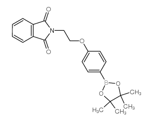 4-(2-(1,3-二氧代异吲哚啉-2-基)乙氧基)苯硼酸频那醇酯