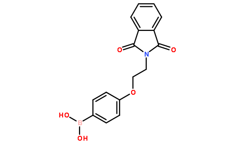 4-(2-(1,3-二氧代异吲哚啉-2-基)乙氧基)苯硼酸