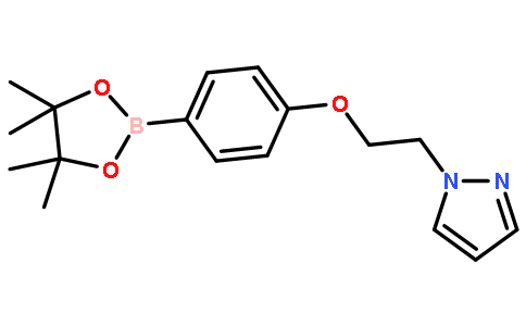 4-(2-(1H-吡唑-1-基)乙氧基)苯硼酸频那醇酯