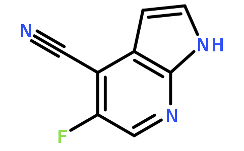 5-氟-1H-吡咯并[2,3-b]吡啶-4-甲腈