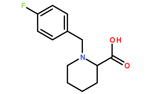 1-(4-氟苄基)哌啶-2-羧酸