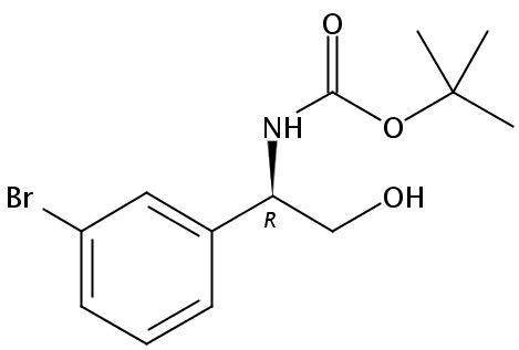 (R)-b-(Boc-氨基)-3-溴苯乙醇